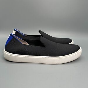 Rothy's The Original Women's 8 Black Knit Slip-On Sneaker Flexible Classic Shoes